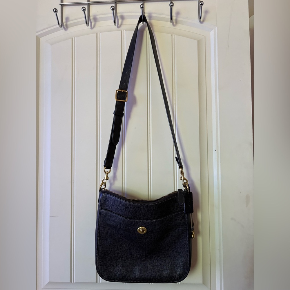 Coach Black Crossbody Bag with Sleek Design